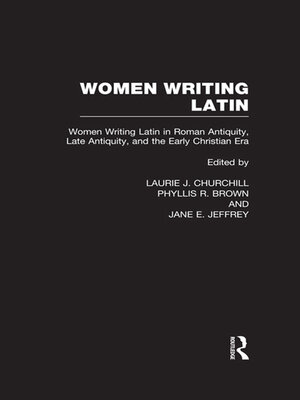 cover image of Women Writing Latin